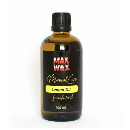 Лимонное масло для гитар MAX WAX Lemon-Oil lemon oil lemon oil 3 лимонное масло 100мл max wax
