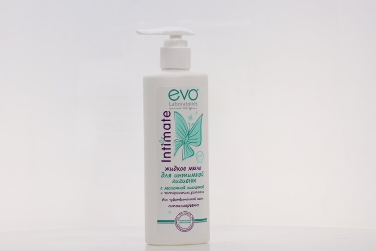 Жидкое мыло EVO д/интимной гигиены д/чувств кожи, 200 мл