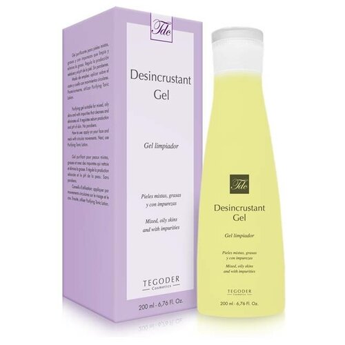 Tegor (Tegoder) Desincrustant Gel Очищающий гель с фруктовыми экстрактами, 200 мл.
