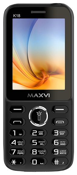 Мобильный телефон Maxvi K18/ чёрный