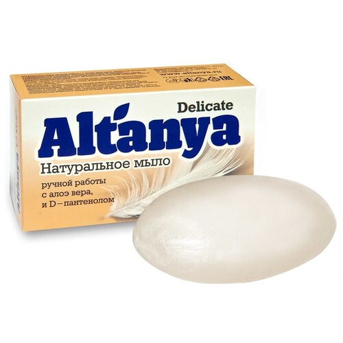 Altanya Мыло кусковое с алоэ вера и d-пантенолом, 100 г