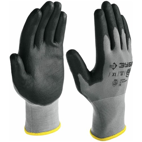 Перчатки с полиуретановым покрытием точная работа, тонкое покрытие для точных работ, размер XL ЗУБР 11275-XL_z01