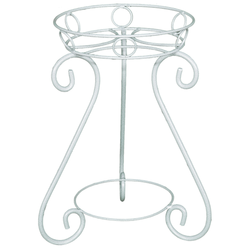 фото Подставка зми лотос малый белое серебро