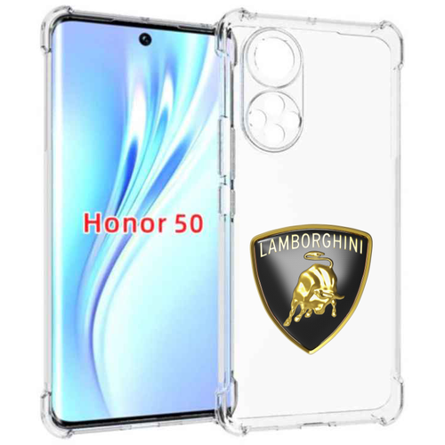 Чехол задняя-панель-накладка-бампер MyPads ламборгини-lambo-6 мужской для Huawei Honor 50/Huawei Nova 9 противоударный