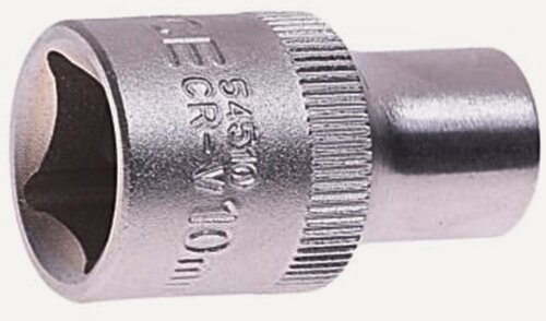 Изображение товара Головка торцевая ROCKFORCE RF-54510, 1/2", 10мм, шестигранная, хромованадиевая