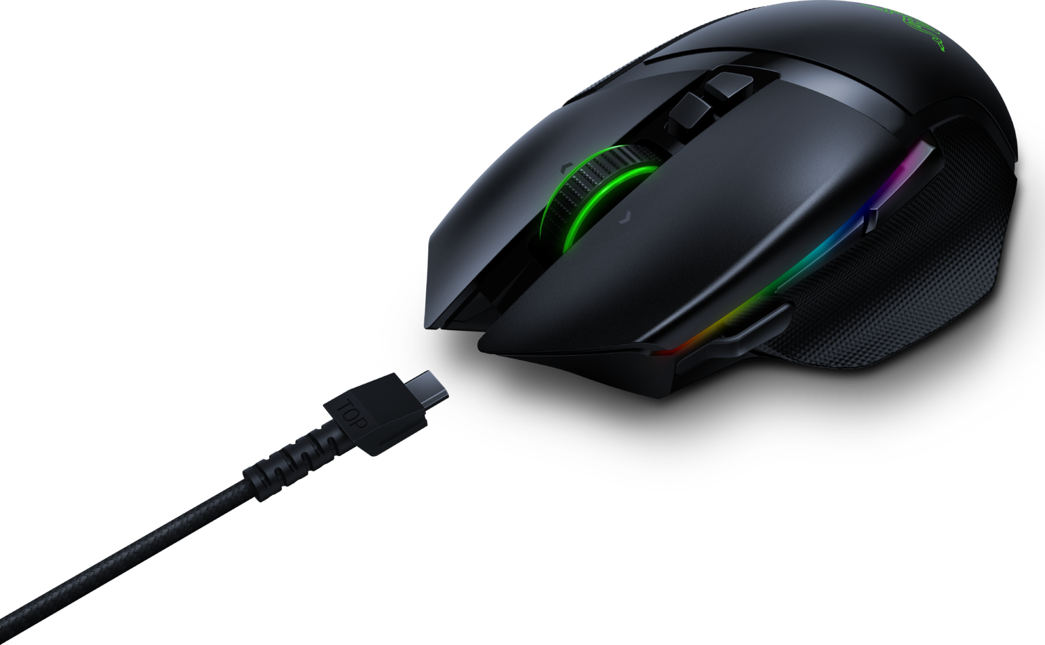 Мышь RAZER Basilisk Ultimate, игровая, оптическая, беспроводная, USB, черный [rz01-03170100-r3g1] - фото №9