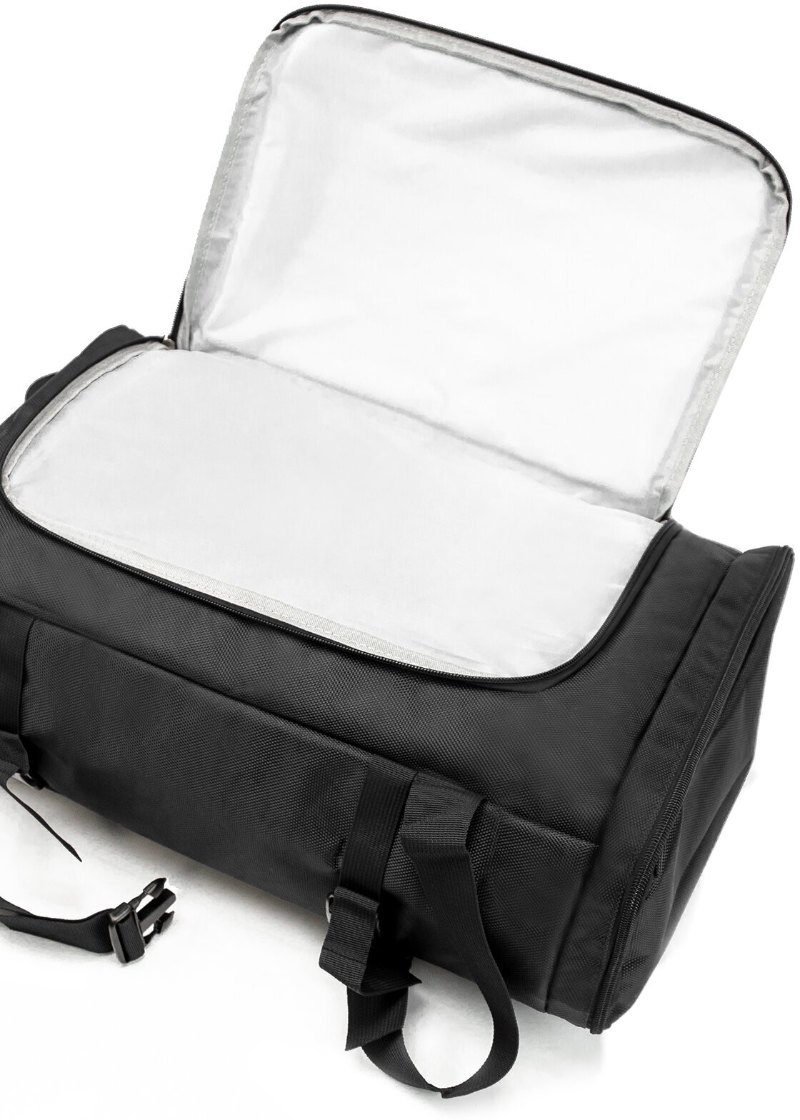 Рюкзак-спортивная сумка (22,5 л, черная) UrbanStorm трансформер большой размер для фитнеса, отдыха \ школьный для мальчиков, девочек - фотография № 5