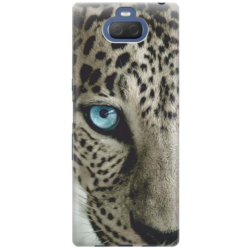 фото Re:pa накладка transparent для sony xperia 10 / xa3 с принтом "голубой глаз"