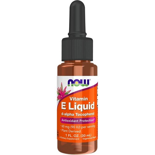 NOW Vitamin E Liquid 90 IU 30 мл (Витамин Е жидкий)