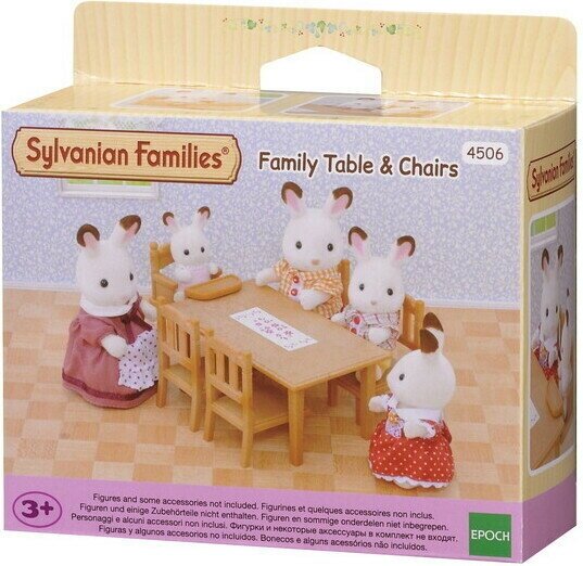 Игровой набор "Sylvanian Families" - Обеденный стол и стулья