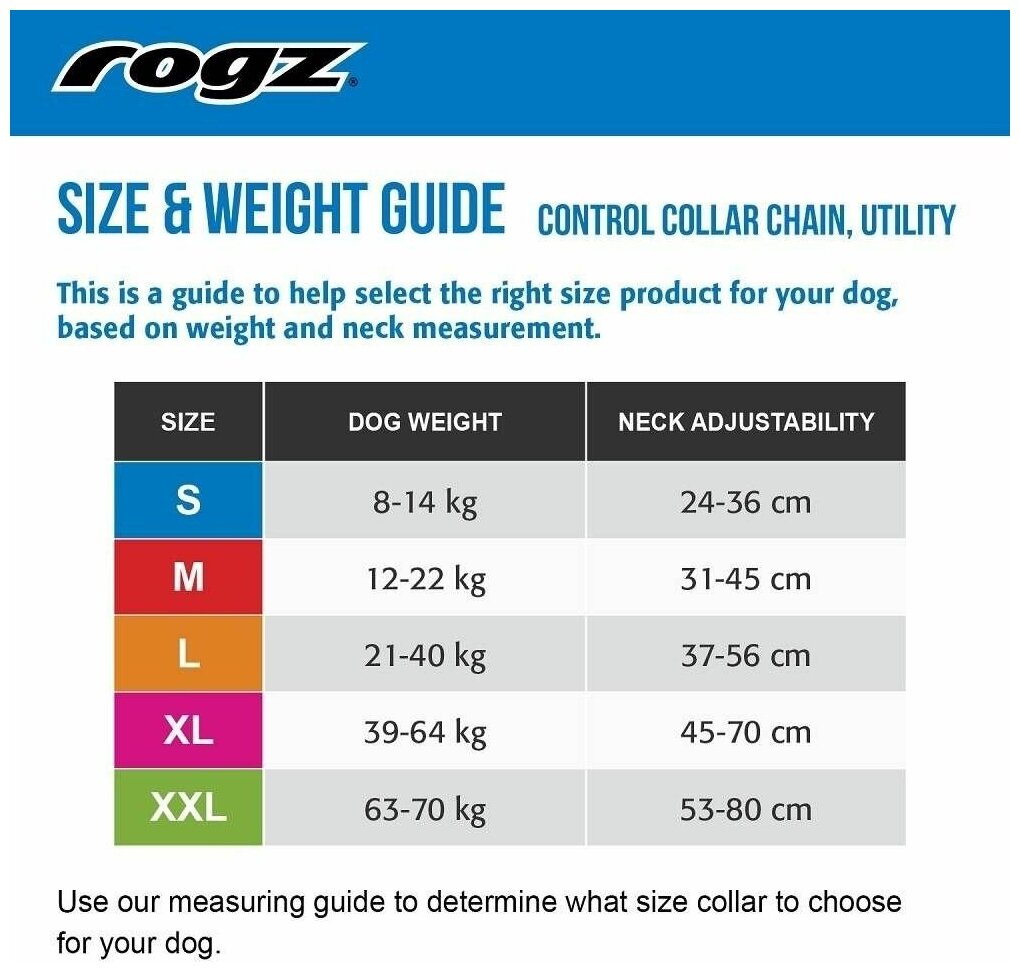 Ошейник-полуудавка ROGZ "Utility" L - фотография № 6