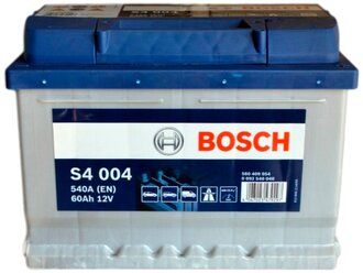 Автомобильный аккумулятор Bosch S4 004 (0 092 S40 040)