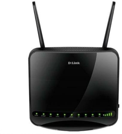 Wi-Fi роутер D-Link DWR-956/4HDB1E 802.11acbgn 1166Mbps 2.4 ГГц 4xLAN LAN RJ-45 черный