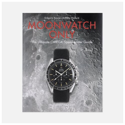 Книга Book Publishers Moonwatch Only: The Ultimate OMEGA Speedmaster Guide чёрный, Размер ONE SIZE