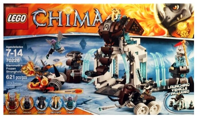 Конструктор LEGO Legends of Chima 70226 Ледяная крепость мамонтов, 621 дет.