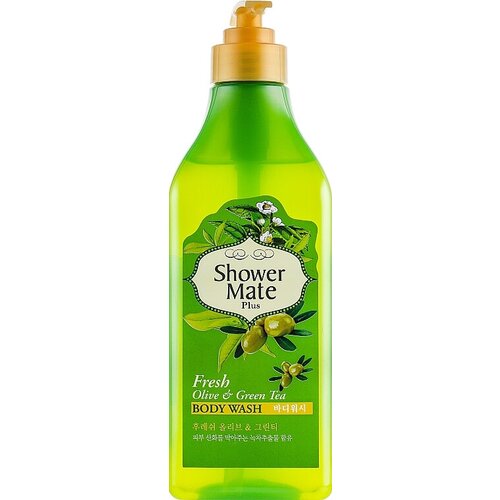 Гель для душа Оливки и зеленый чай, 550 мл  Kerasys Shower Mate Olive & Green Tea Shower Gel