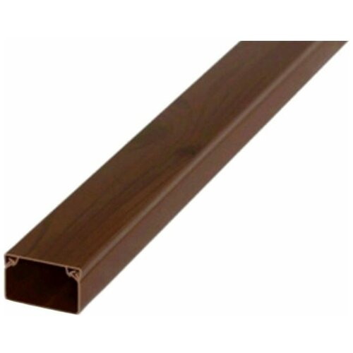 Кабель-канал 20х10 L2000 с двойным замком пластик венге Урал Пак КК-4820010-160 156₽