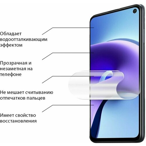 Гидрогелевая защитная пленка на экран смартфона Vertex IMPRESS VEGA Глянцевая