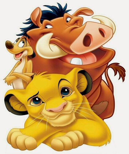 Изображение товара Картина по номерам "Король лев" 40х50 см, хлопковый холст на подрамнике, акрил, Hobby Home