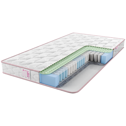 фото Матрас sontelle libre castom king r, пружинный, белый