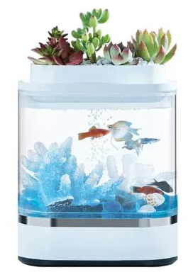 Акваферма Xiaomi Geometry Mini Lazy Fish Tank Pro C300 - фотография № 20