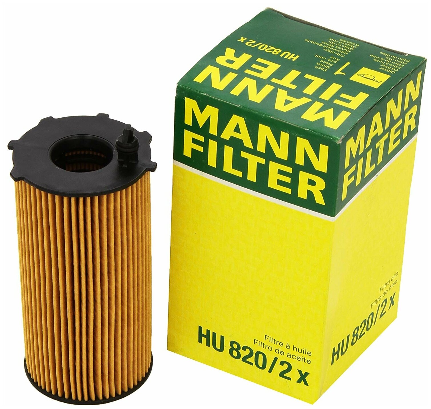 [HU8202X] MANN-FILTER Фильтр масляный - фото №2