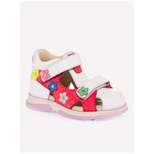 фото Сандалии minimen, ж цвет белый-лиловый, размер 23