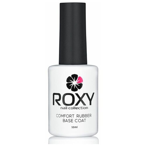 ROXY Nail Collection, Comfort Rubber Base Coat - Каучуковое базовое покрытие Комфорт (30 gr.)