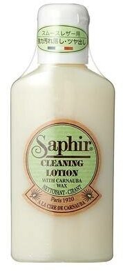Saphir Очищающий лосьон Cleaning Lotion с карнаубским воском, 125 мл - фотография № 6