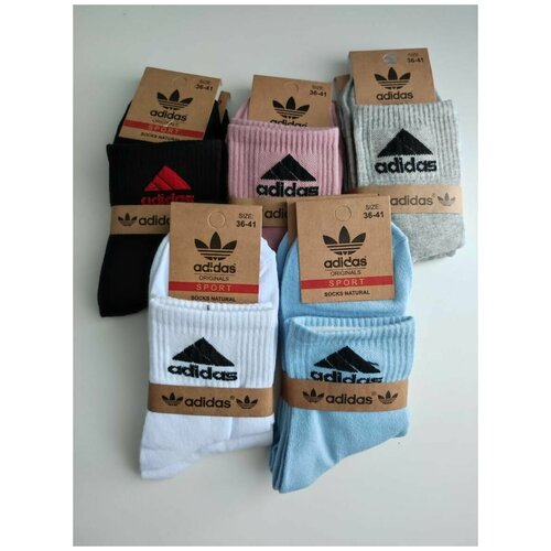 фото Комплект женских спортивных носков 5 пар нет бренда