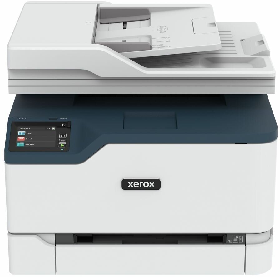 МФУ лазерный Xerox C235DNI, A4, лазерный, белый