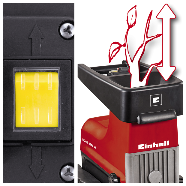 Измельчитель электрический Einhell GC-RS 2845 CB, 60л - фотография № 4