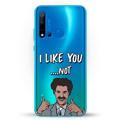 фото Силиконовый чехол i like you на huawei nova 5i andy & paul