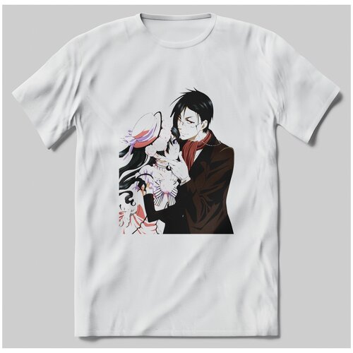 фото Футболка с принтом себас и сиэль 1 brut-shop