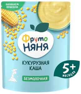 Каша ФрутоНяня безмолочная кукурузная, с 5 месяцев