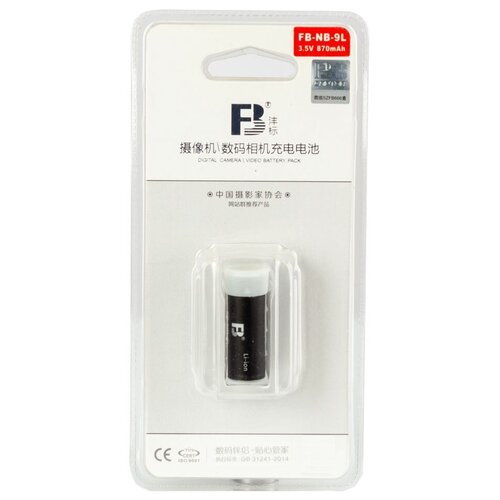 аккумулятор ibatt ib b1 f129 700mah для canon nb 9l Аккумулятор FB NB-9L для Canon IXUS 1000, 1100, 500, 510hs, N, IXY50S