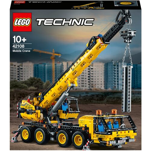 конструктор lego technic 42108 мобильный кран 1292 дет Конструктор LEGO Technic 42108 Мобильный кран, 1292 дет.