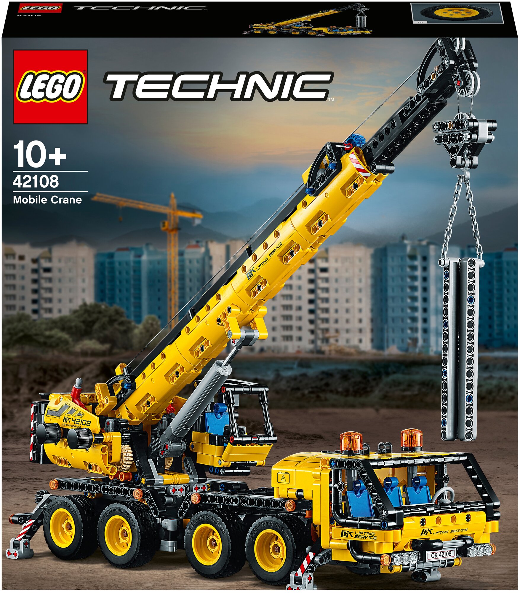 Lego Конструктор LEGO Technic 42108 Mobile Crane