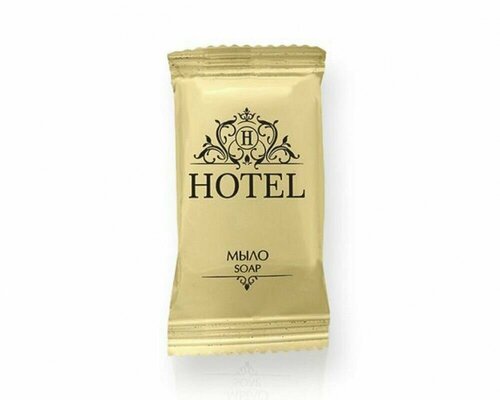 Мыло одноразовое для гостиниц и отелей, в саше 13 гр, 100 шт. (твердое мыло)