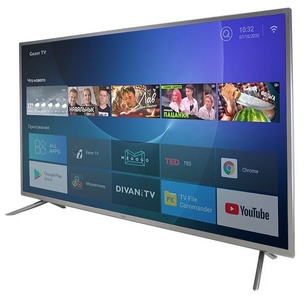 Телевизор Gazer TV43-US2G 4K UHD SMART TV 43"