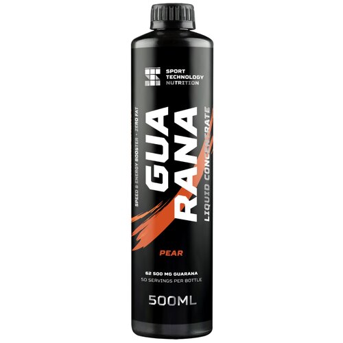 Предтренировочный комплекс Sport Technology Nutrition Guarana Liquid Concentrate груша 500 г 1 шт. 500 мл