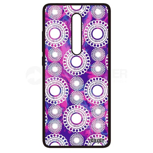 фото Чехол для телефона redmi k20, "кружевной узор" радужный цветы utaupia