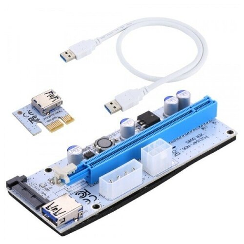 Райзер PCI Express 1x to 16x Riser Card USB 3.0 Ver.008S