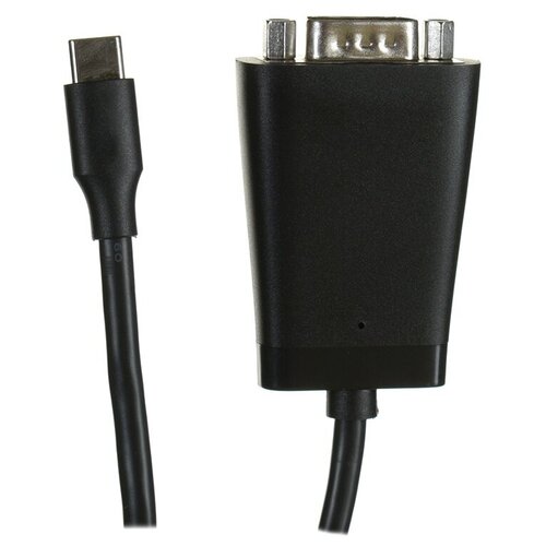 Аксессуар Ugreen CM253 USB-C 2.0 to DB9 RS-232 Male 1.5m Black 70612 аксессуар ugreen cr104 usb to db9 rs 232 adapter cable 1m space grey 20210