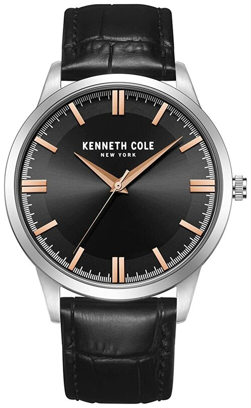 Наручные часы KENNETH COLE Classic, черный, золотой