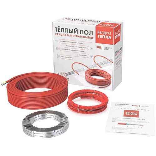 Теплый пол кабельный Квадрат тепла КС-850-46 425-567 кв м 850 Вт 46 м 4290₽