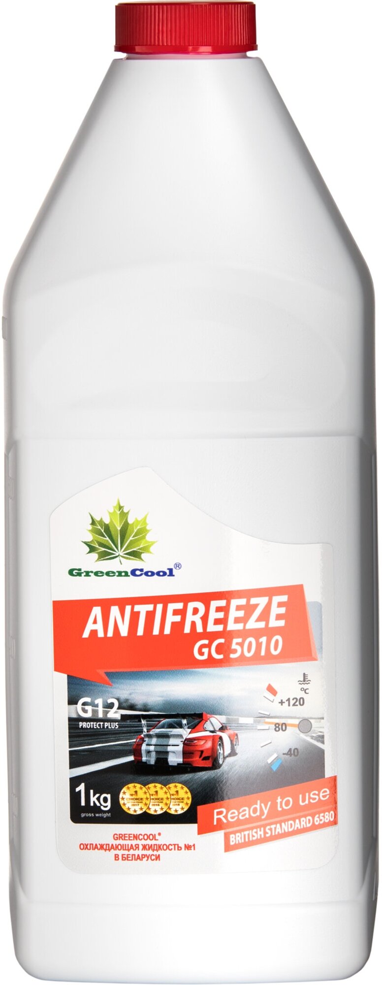 Антифриз GreenCool GC5010 G12 1 кг (красн.) GreenCool 791975