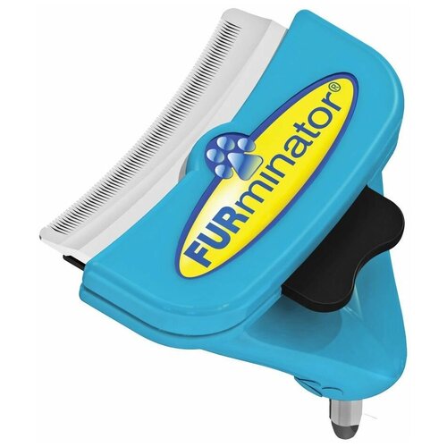 Щетка-триммер насадка насадка для щетки FURminator FURflex против линьки M для собак средних пород