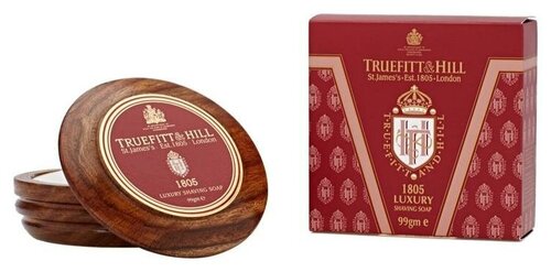 Мыло для бритья 1805 в деревянной чаше Truefitt & Hill, 99 г