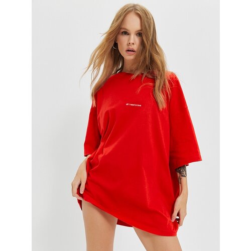 Футболка oversize me' с надписью 